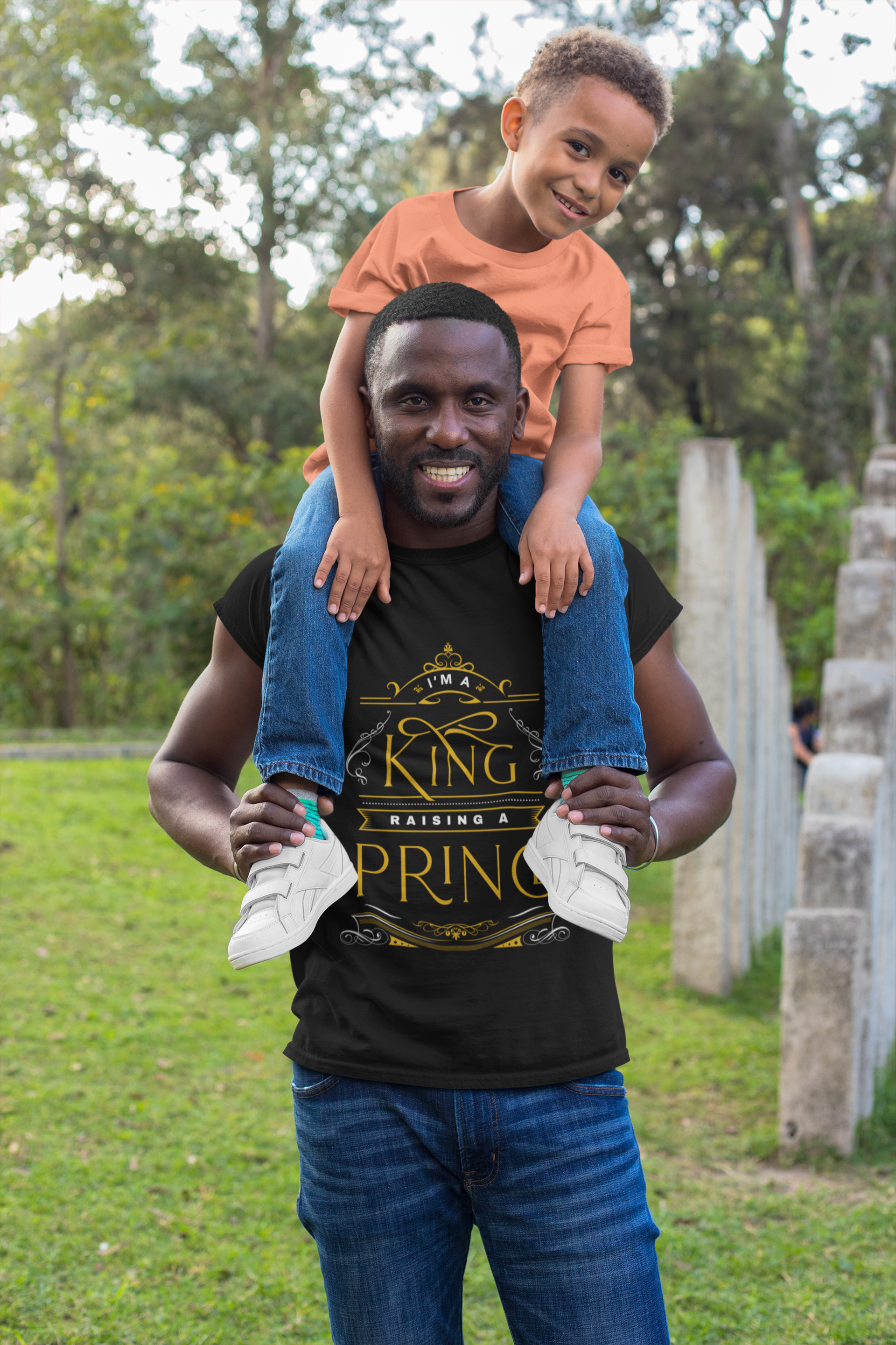 King Raising A Prince Tee - Father Tees 