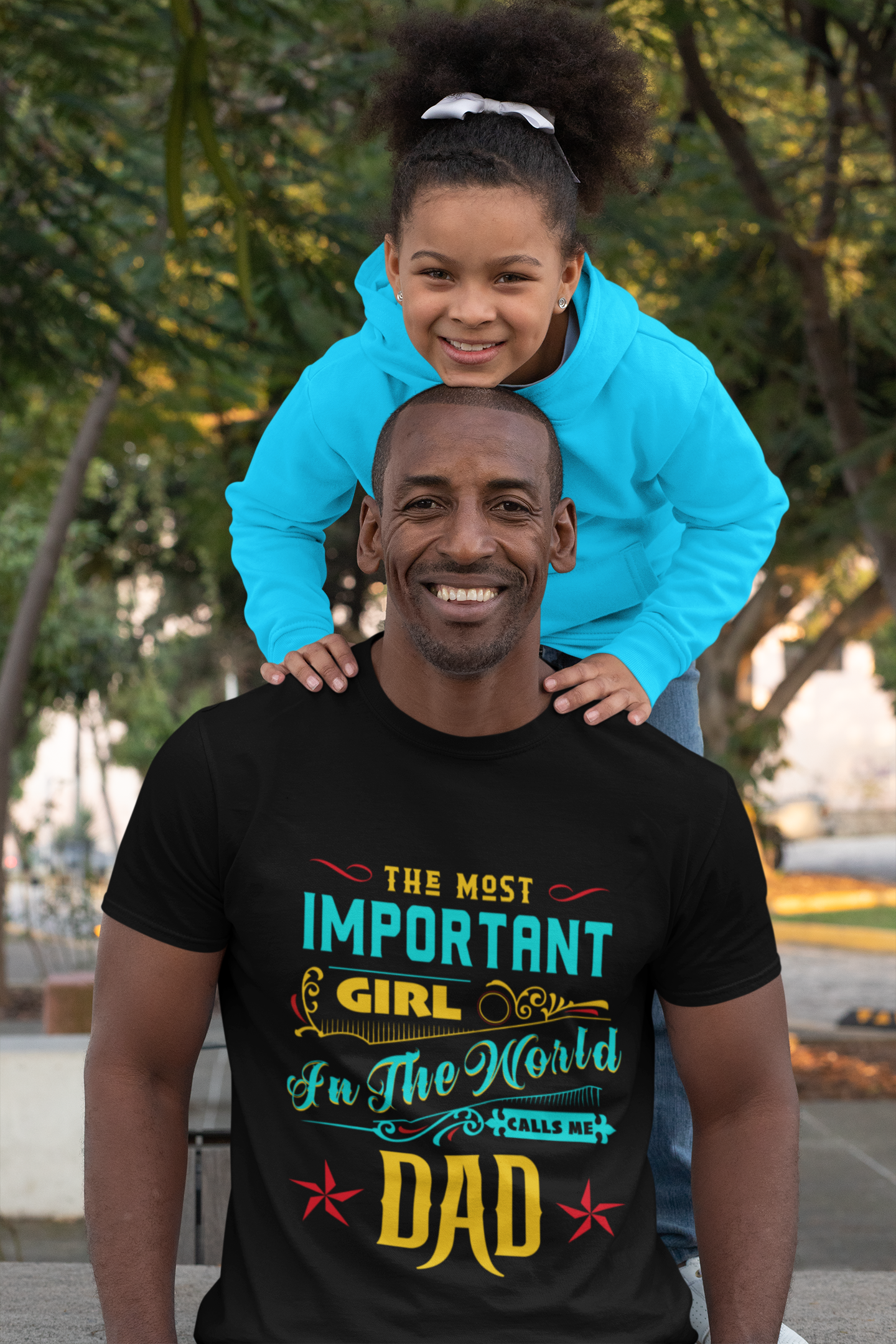 The Most Important Girl Dad Tee - Father Tees 