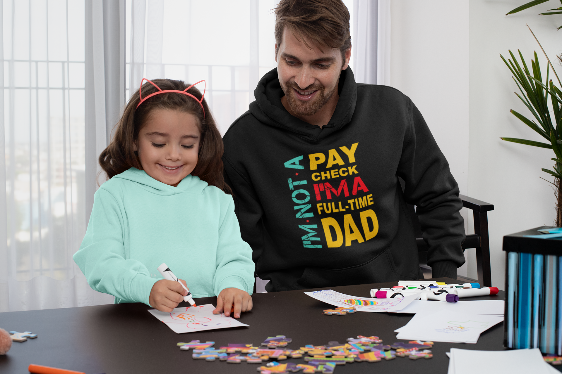 Not A Paycheck Hoodie - Father Tees 