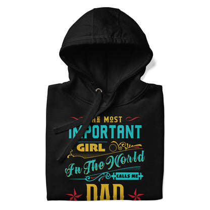 The Most Important Girl Dad Hoodie - Father Tees 