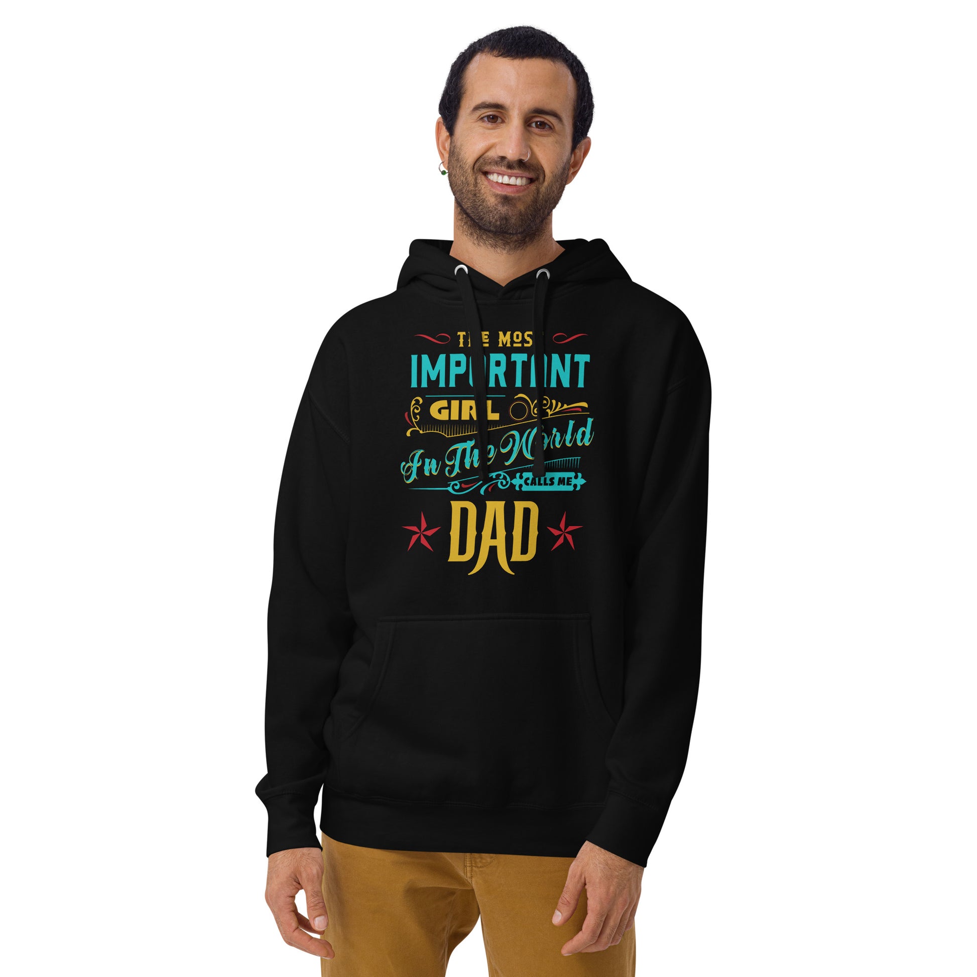 The Most Important Girl Dad Hoodie - Father Tees 