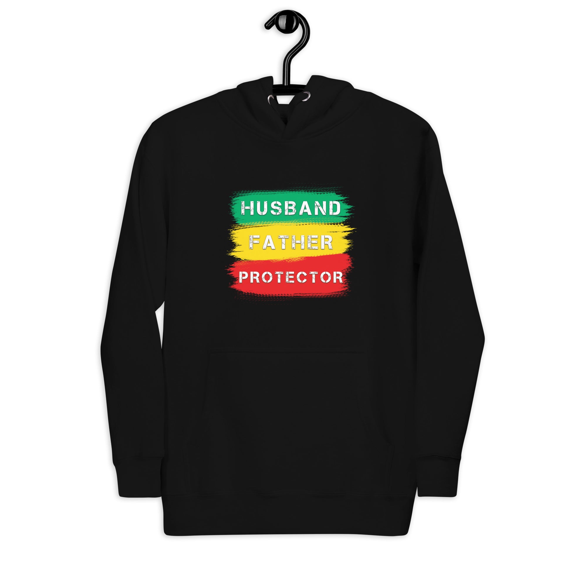 Husband Father Protector Hoodie - Father Tees 