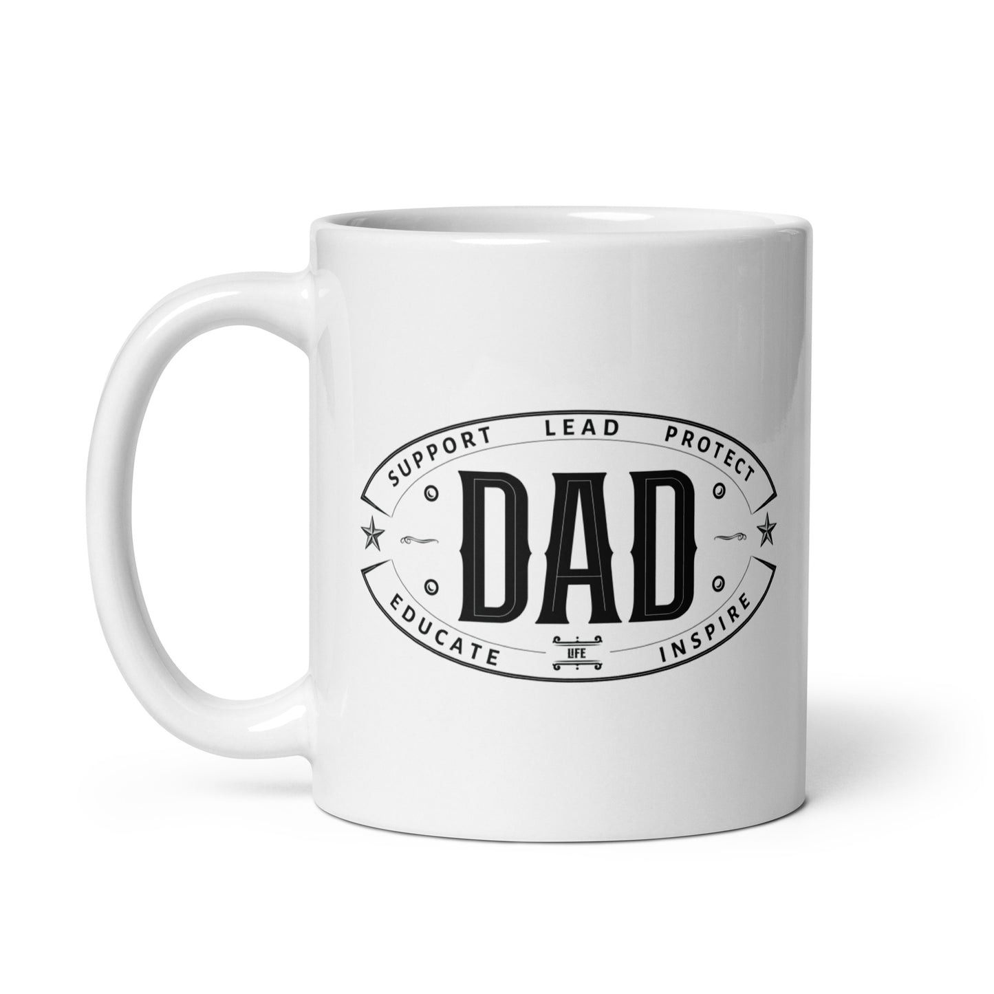 Dad Badge Mug - Father Tees 